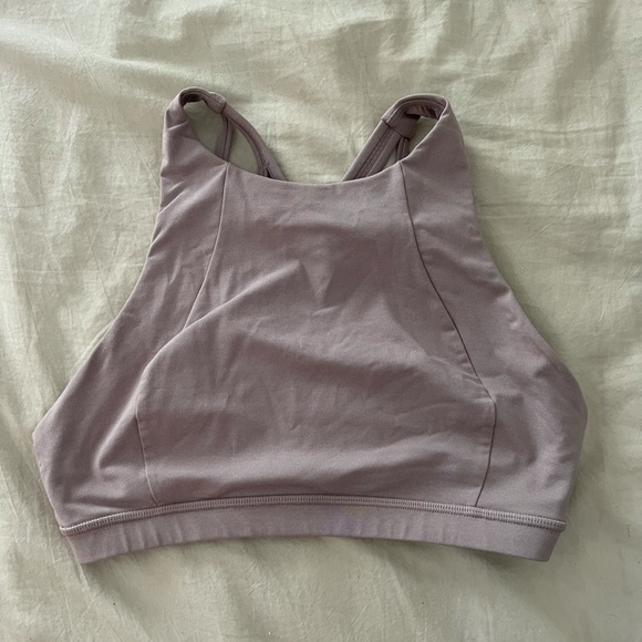 lululemon athletica Tops - Lilac high neck strappy back Lululemon sports bra